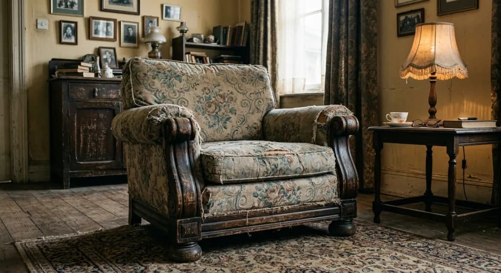 Original room photo before AI furniture redesign