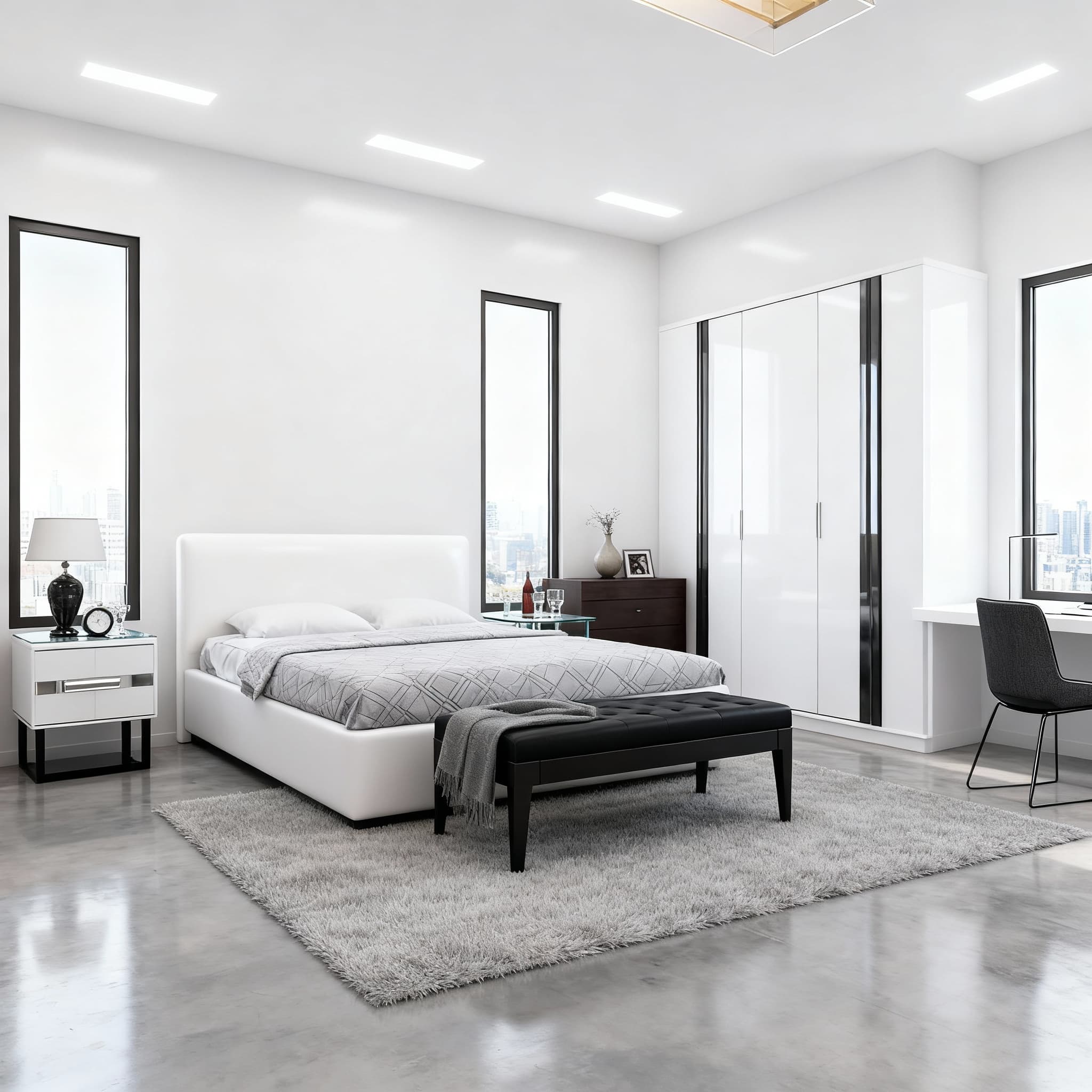 AI Bedroom Designer creating personalized sleeping space designs